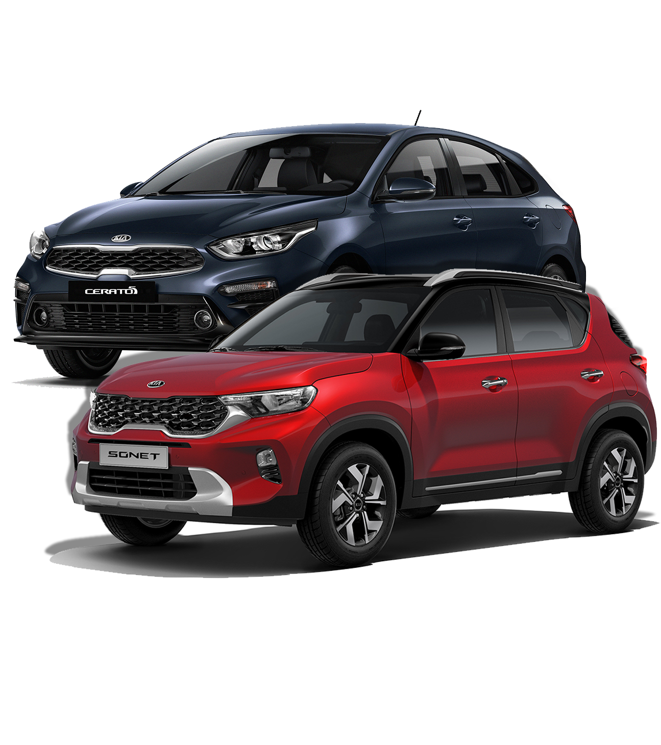Kia Cerato y Kia Sonet